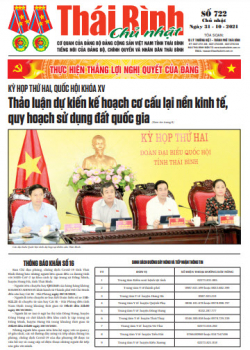 Số 722- Chủ nhật ng&agrave;y 31/10/2021