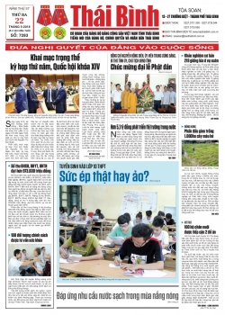 Số 7283 - Số ra thứ 3 ng&agrave;y 22/5/2018