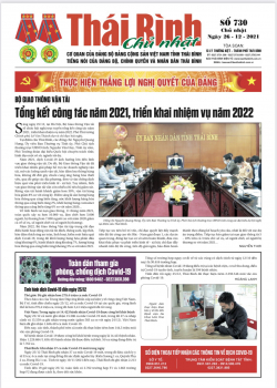 Số 730 Chủ Nhật  - Ng&agrave;y 26/12/2021