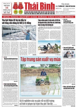 Số 7330- Số ra thứ 2 ng&agrave;y 16/7/2018