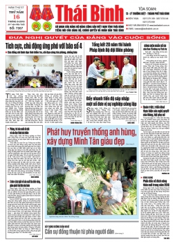 Số 7357- Thứ 5 ng&agrave;y 16/08/2018