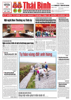 Số 7369- Thứ 5 ng&agrave;y 30/08/2018