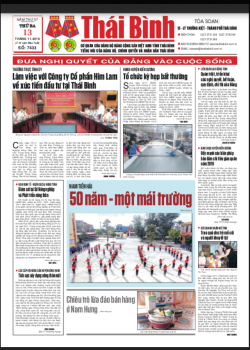 Số 7433 - Số ra thứ 3 ng&agrave;y 13/11/2018