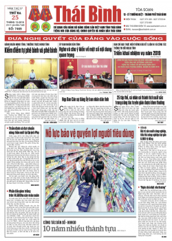 Số 7469 - Số ra thứ 3 ng&agrave;y 25/12/2018