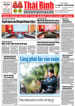 Số 7489 - Số ra thứ 5 ng&agrave;y 17/01/2019