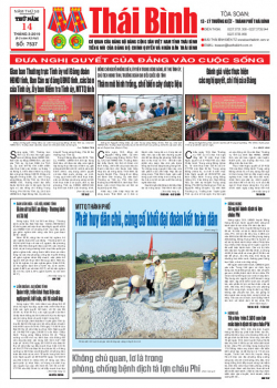 Số 7537- Thứ 5 ng&agrave;y 14/3/2019