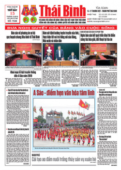 Số 7538- Thứ 6 ng&agrave;y 15/3/2019