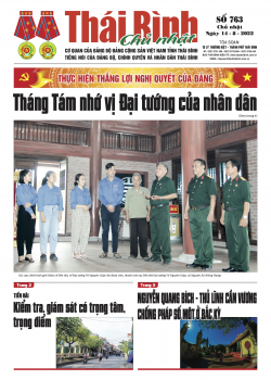 Số 763 - Chủ nhật ng&agrave;y 14/8/2022
