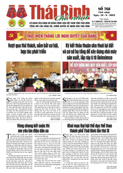 Số 768 - Chủ nhật ng&agrave;y 17/9/2022