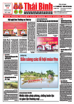 Số 7698- Thứ 4 ng&agrave;y 18/9/2019