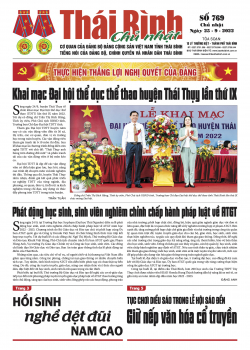 Số 769 - Chủ nhật ng&agrave;y 25/9/2022