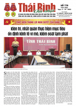 Số 770 - Chủ nhật ng&agrave;y 2/10/2022