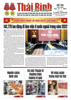 Số 785 - Chủ nhật ng&agrave;y 15/01/2023