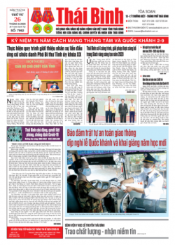 Số 7992 - Thứ 4 ng&agrave;y 26/8/2020