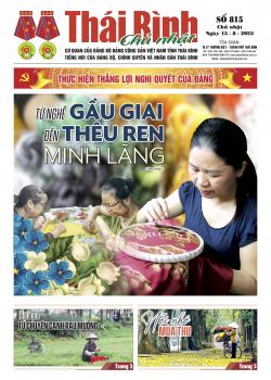 Số 815 - Chủ nhật ng&agrave;y 13/8/2023