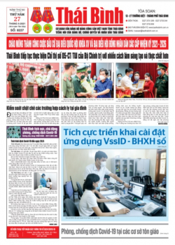 Số 8227 - Thứ 5 ng&agrave;y 27/5/2021