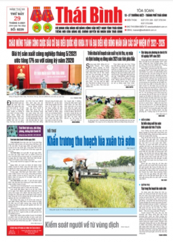 Số 8229 - Thứ 7 ng&agrave;y 29/5/2021