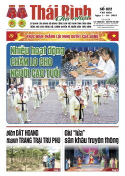 Số 822 - Chủ nhật ng&agrave;y 1/10/2023