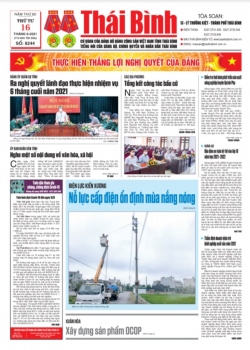 Số 8244 - Thứ 4 ng&agrave;y 16/6/2021