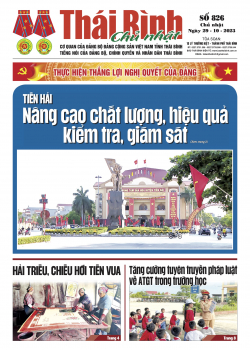 Số 826 - Chủ nhật ng&agrave;y 23/10/2023