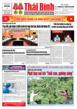 Số 8336- Thứ 6 ng&agrave;y 01/10/2021