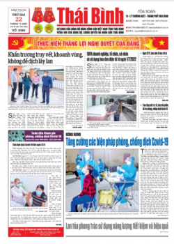 Số 8380 - Thứ 2 ng&agrave;y 22/11/2021