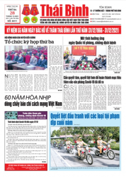 Số 8411 - Thứ 3 ng&agrave;y 28/12/2021