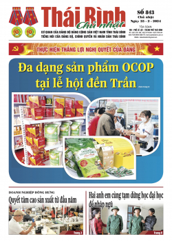 Số 843 - Chủ nhật ng&agrave;y 25/2/2024