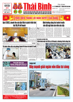 Số 8511- Thứ 7 ng&agrave;y 23/4/2022