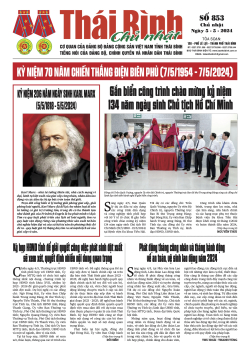 Số 853 - Chủ nhật ng&agrave;y 5/5/2024