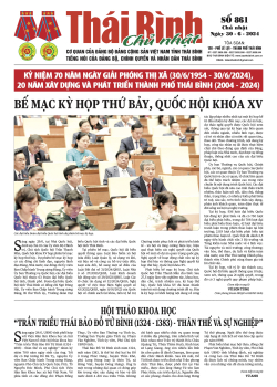 Số 861 - Chủ nhật ng&agrave;y 30/6/2024