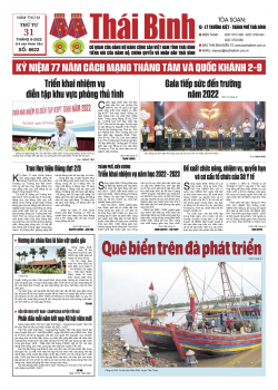 Số: 8622 - Thứ 4 ng&agrave;y 31/8/2022