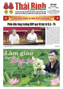 Số 862 - Chủ nhật ng&agrave;y 7/7/2024