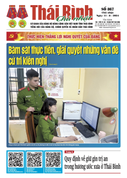 Số 867 - Chủ nhật ng&agrave;y 11/8/2024