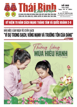 Số 868 - Chủ nhật ng&agrave;y 18/8/2024