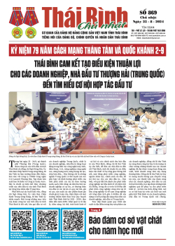 Số 869 - Chủ nhật ng&agrave;y 25/8/2024