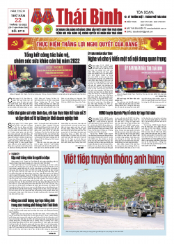 Số: 8719 - Thứ 5 ng&agrave;y 22/12/2022