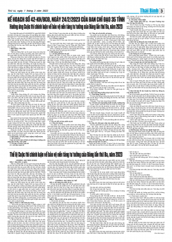 Số: 8778 - Thứ 4 ng&agrave;y 1/3/2023