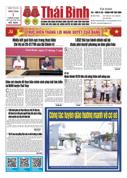 Số: 9223 - Thứ 5 ng&agrave;y 1/8/2024