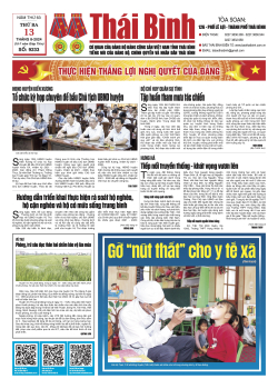 Số: 9233 - Thứ 3 ng&agrave;y 13/8/2024