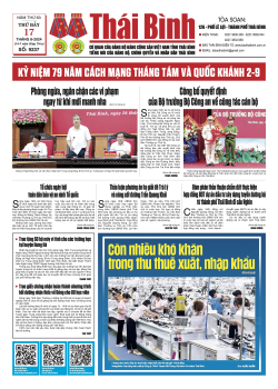 Số: 9237 - Thứ 7 ng&agrave;y 17/8/2024