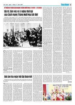 Số: 9307 - Thứ 5 ng&agrave;y 7/11/2024