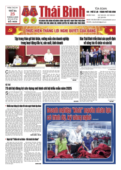 Số: 9425 - Thứ 3 ng&agrave;y 25/3/2025