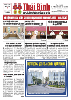 Số: 9463 - Thứ 5 ng&agrave;y 8/5/2025