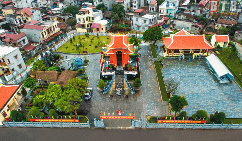 Khu lưu niệm đồng ch&iacute; Nguyễn Đức Cảnh (thị trấn Di&ecirc;m Điền, huyện Th&aacute;i Thụy).