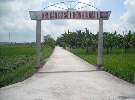 X&acirc;y dựng n&ocirc;ng th&ocirc;n mới từ nguồn lực trong d&acirc;n