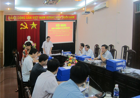 Kiểm điểm theo tinh thần Nghị quyết Hội nghị Trung ương 4 (kh&oacute;a XI)