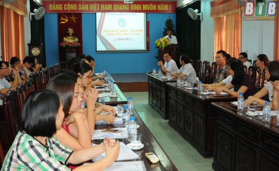 Hội nghị viện - trường năm học 2017 &ndash; 2018