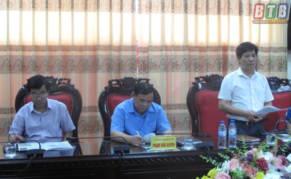 UBND tỉnh làm việc với Công ty Cổ phần Thương mại ALFA Việt Nam