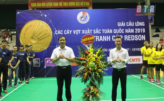 Khai mạc giải cầu l&ocirc;ng c&aacute;c c&acirc;y vợt xuất sắc to&agrave;n quốc năm 2019